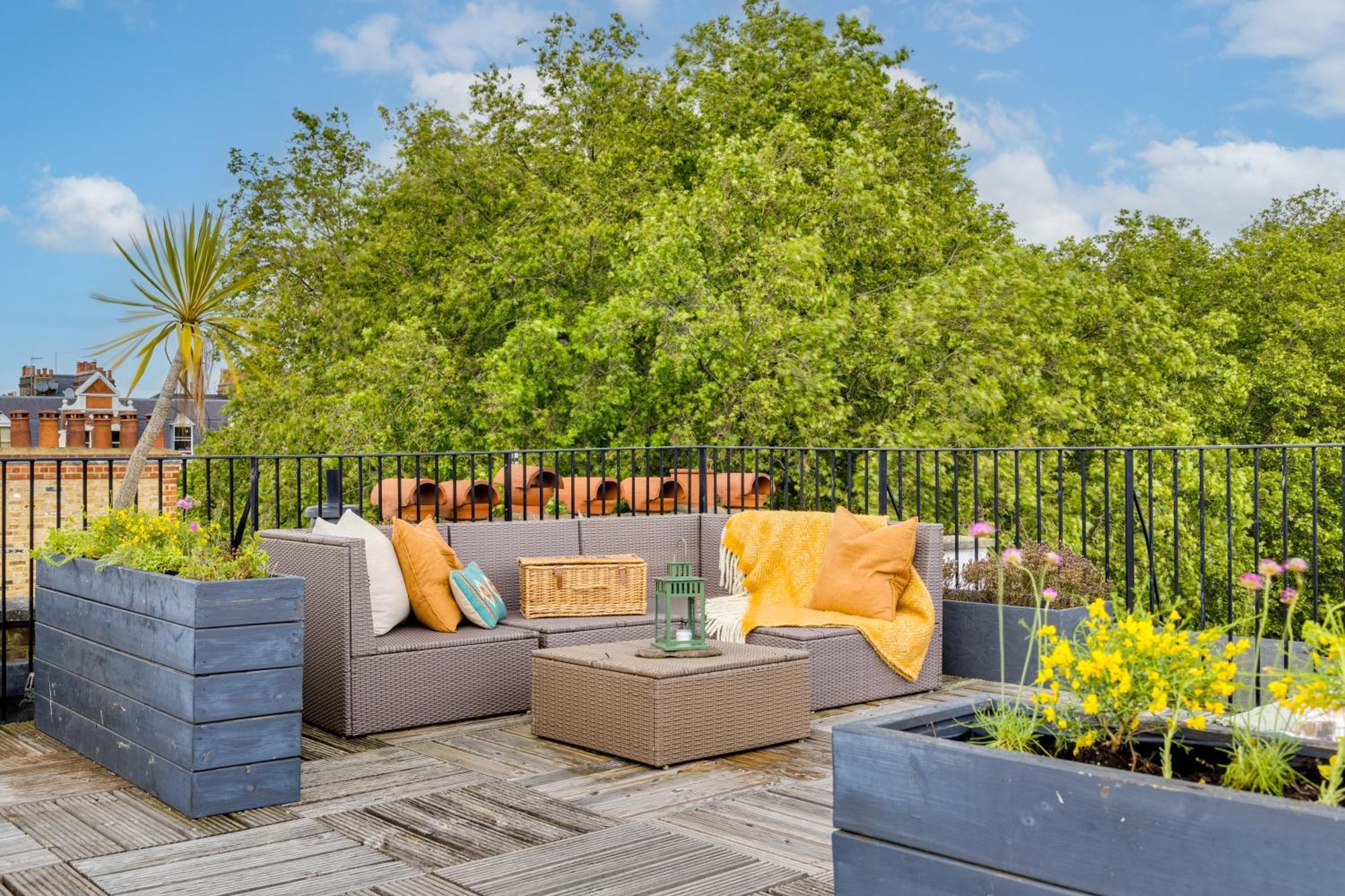 Luana'S Stunning Rooftop Londra Esterno foto