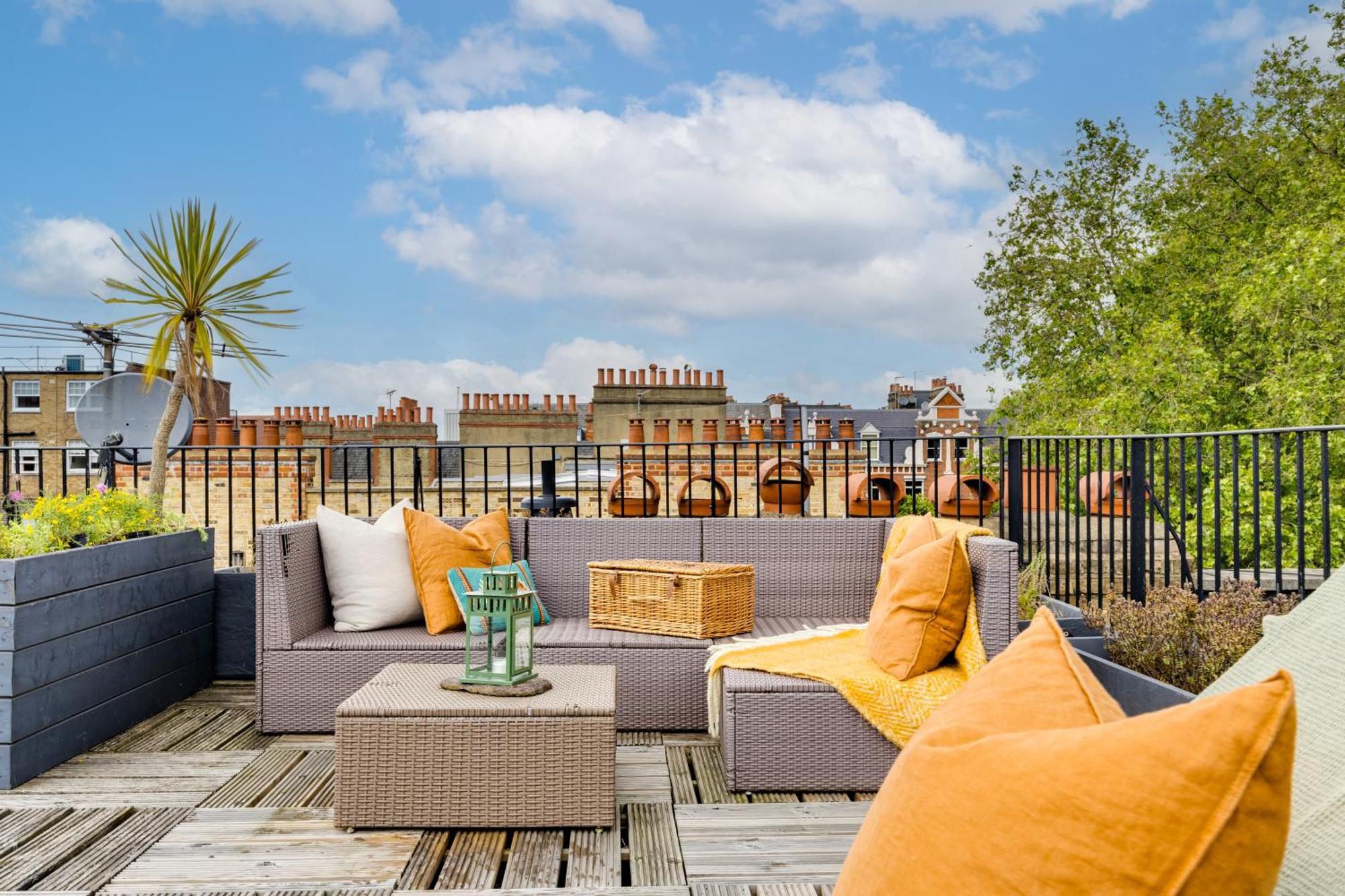 Luana'S Stunning Rooftop Londra Esterno foto